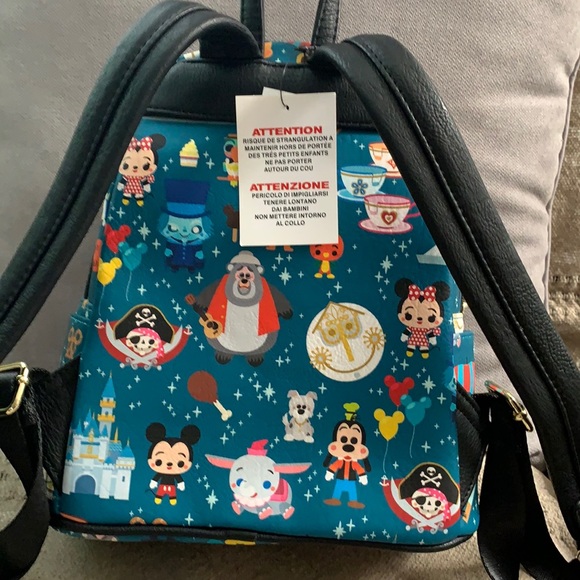 Disney x LoungeFly Park Attractions Mini Backpack - Picture 3 of 6